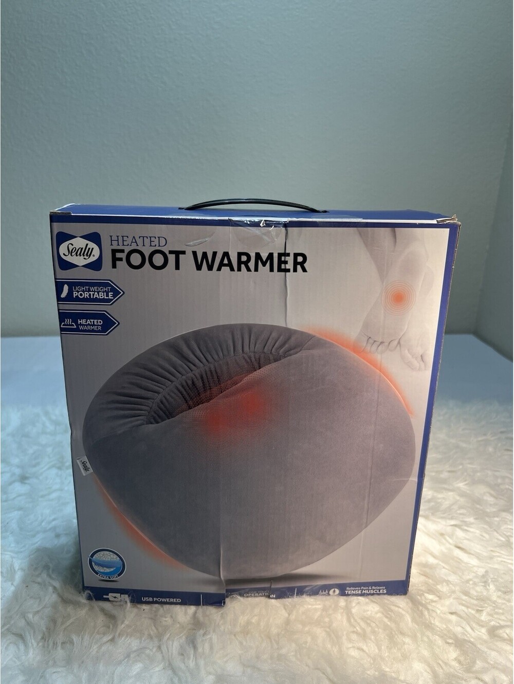 Sealy heated foot warmer USB Powered